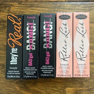 NIB benefit cosmetics They’re Real Bad Gal Bang Roller Lash Mascara Minis